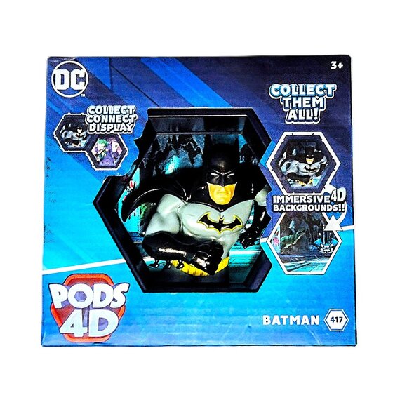 WOW! PODS 4D BATMAN #417 Collectable Figure (DC) Hex Pod Connectable Display NEW - Picture 2 of 5